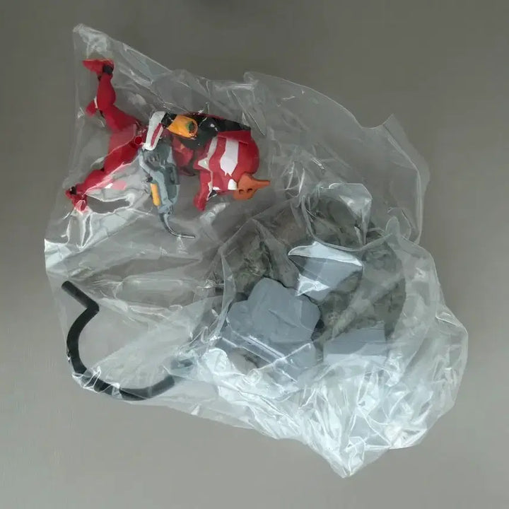 [BUNJANG] Evangelion Asuka Unit-02 Desktop Figure 2-Set (Sealed) / 에반게리온 데스크탑 에바 피규어 아스카 2호기 미개봉 2개 세트