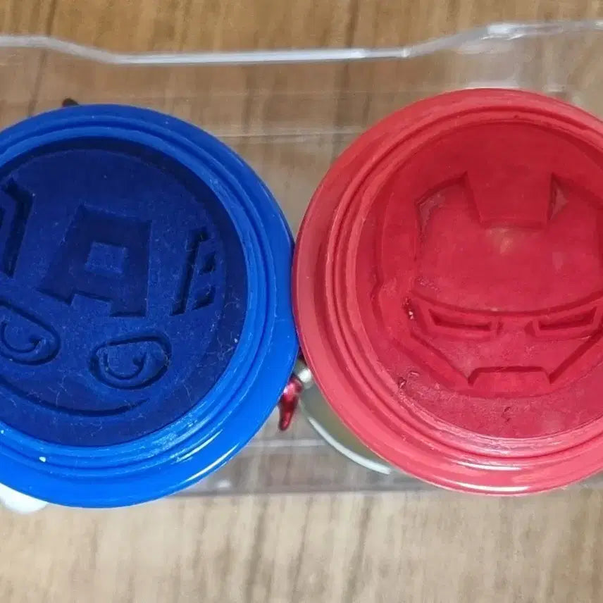 [BUNJANG] CGV Topper Cup Figure Set: Iron Man &amp; Captain America / CGV 극장 탑퍼컵 스탬프 피규어 아이언맨, 캡틴 아메리카 세트