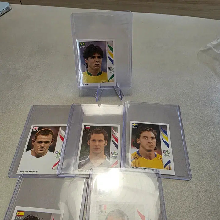 [BUNJANG] 2006 FIFA World Cup Panini Sticker Pack - Messi, Ronaldo Rookie Cards / 2006 FIFA 독일 월드컵 파니니 스티커 메시, 호날두 루키!