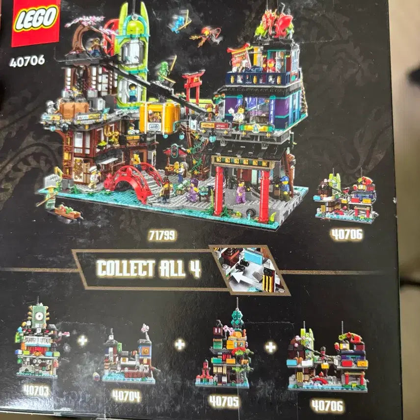 [BUNJANG] LEGO Ninjago 40706 Micro City Market (Sealed) / 레고 닌자고 40706 마이크로 시티 마켓 미개봉