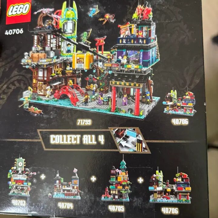 [BUNJANG] LEGO Ninjago 40706 Micro City Market (Sealed) / 레고 닌자고 40706 마이크로 시티 마켓 미개봉