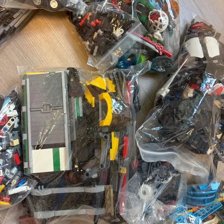 [BUNJANG] LEGO Genuine Train Track and Special Bricks Bundle / 레고 정품 기차레일 및 특수브릭 일괄