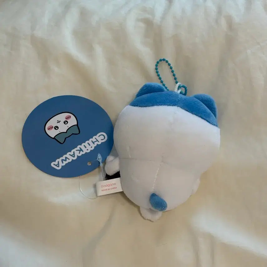 [BUNJANG] Chiikawa Hachiware Camera Plush Keychain / 치이카와 하치와레 카메라 인형 키링