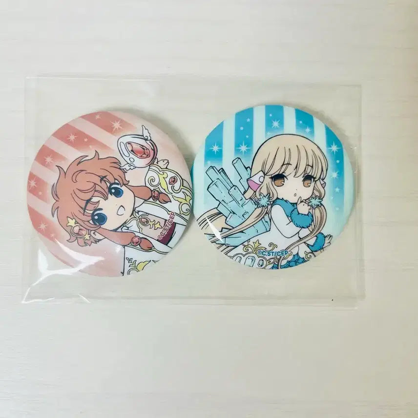 [BUNJANG] CLAMP Exhibition Special Badge &amp; Admission Special Figure Set / 일괄 5만원 구매 클램프전 특전 뱃지 &amp; 입장 특전 쵸비츠 치이 엔젤릭레이어