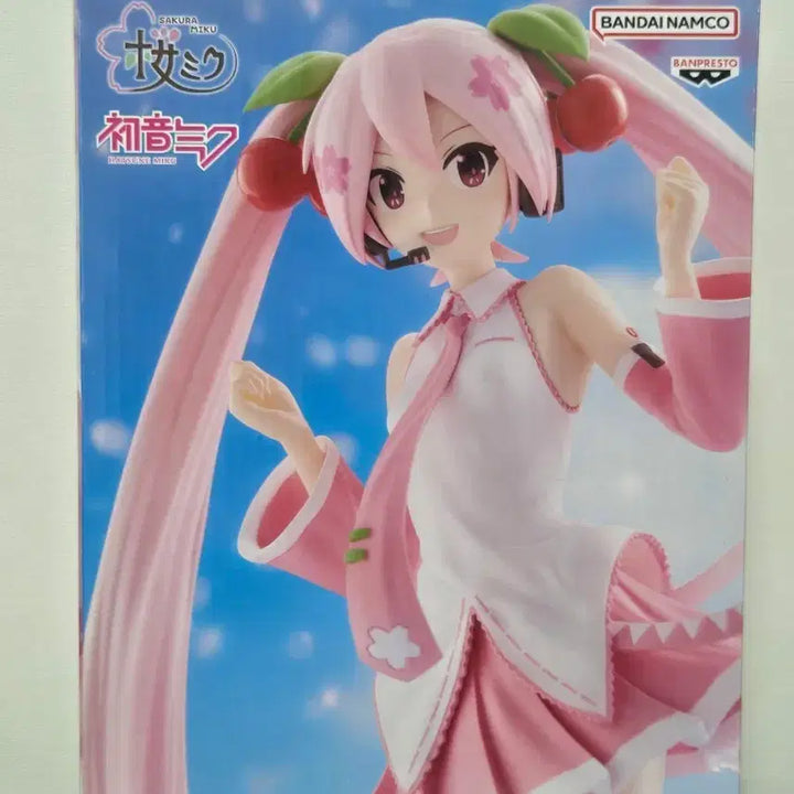 [BUNJANG] Banpresto Sakura Miku Figure (Sealed) / (미개봉) 반프레스토 사쿠라 미쿠 피규어