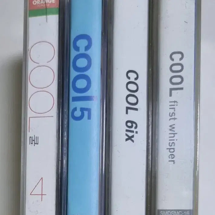 [BUNJANG] Various Artists - 4th, 5th, 6th, 6.5th Album (Unsealed Cassette Tape Set) / 쿨 - 4집 5집 6집 6.5집 / 4장 (개봉 카세트테이프)
