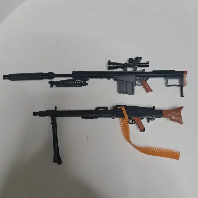 [BUNJANG] Miniature Toy Gun Set (2 Types) / 장난감 총 2종 세트 미니어쳐