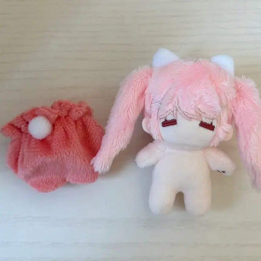 [BUNJANG] 5cm Doll "Strawberry Milk Kkoong" Doll Clothes Bundle Set / 5cm인형 딸기우유꾸웅이 인형옷 판매