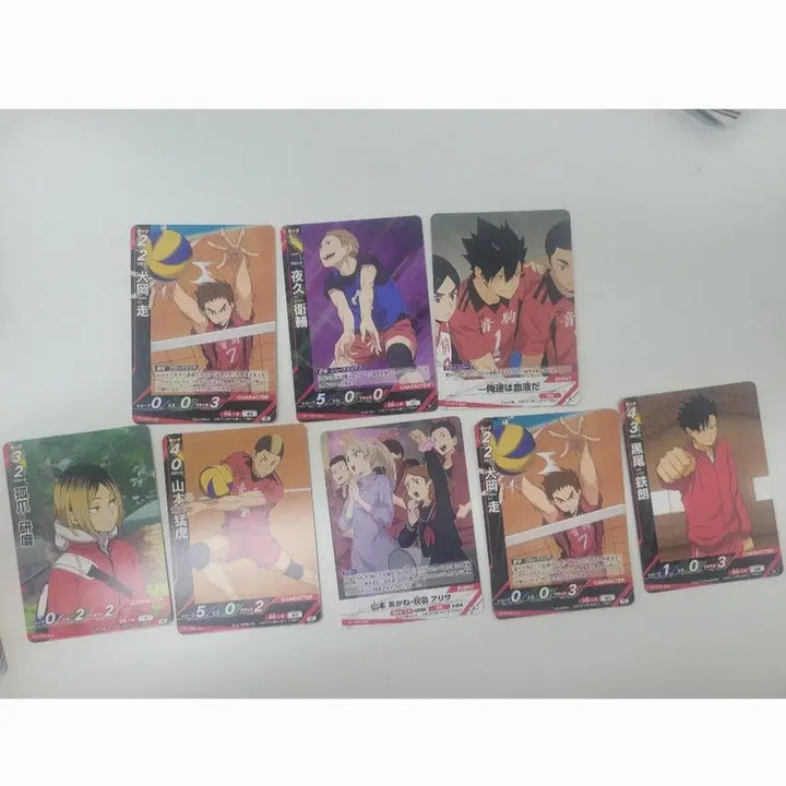 [BUNJANG] Haikyuu!! Karasuno High Fool Card Part 3 Break - Nekoma Bundle Set (Kuroo, Kenma, Yaku) / 일괄)하이큐 바보카3탄 break 네코마 쿠로오 켄마 야쿠