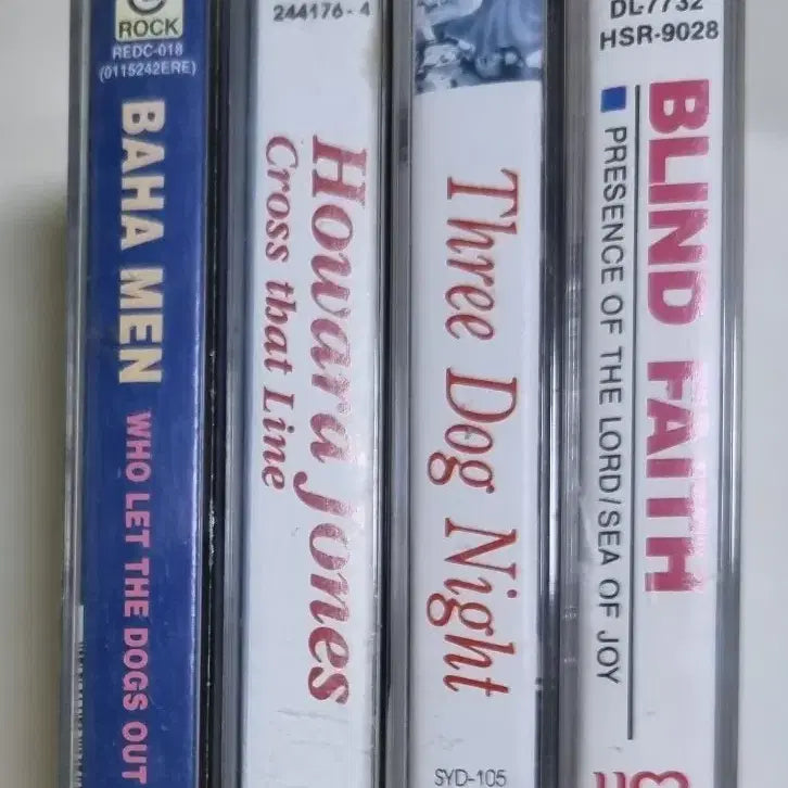 [BUNJANG] Various Artists (Bahaman, Three Dog Night) - 4 Types (Opened Cassette Tape) / 팝 4종 (개봉 카세트테이프) 바하맨, 쓰리도그나이트 등