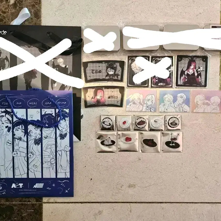 [BUNJANG] a:ad x G.A.F Alien Stage Acrylic Standee / aad 천악 콜라보카페 gaf 포토카드 아크릴 에일리언 스테이지 에이스테