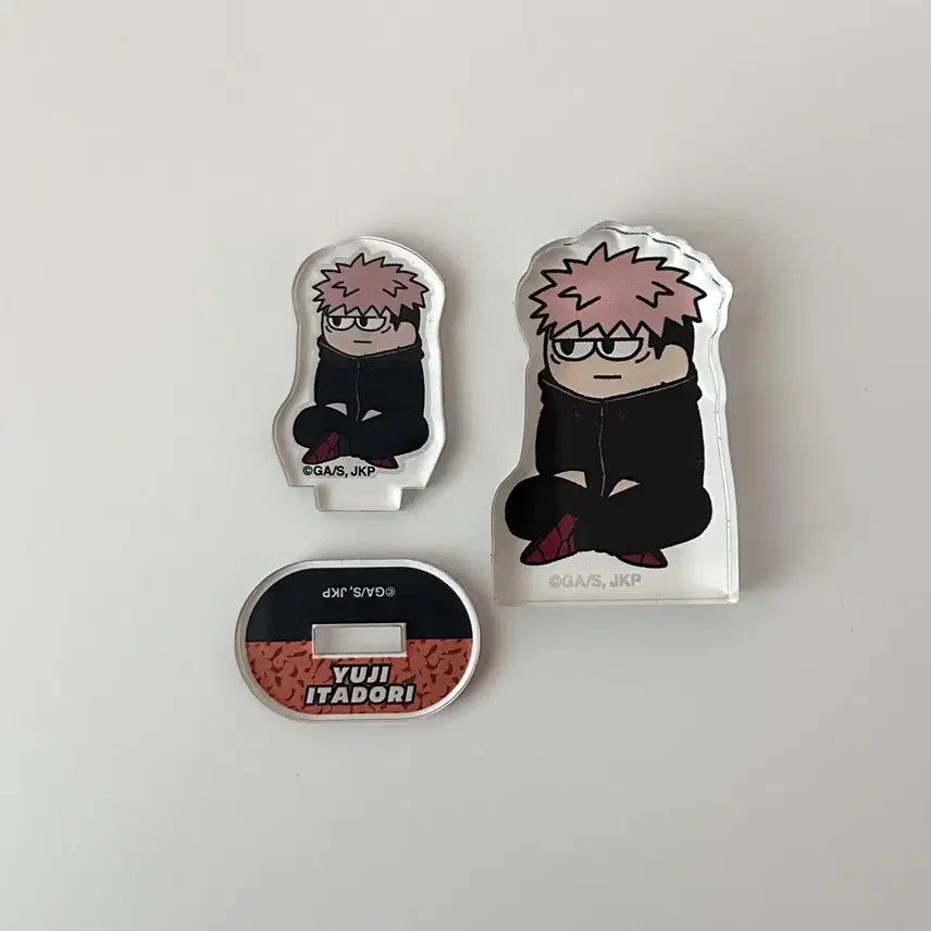 [BUNJANG] Jujutsu Kaisen Yuji Itadori Acrylic Stand &amp; Block Bundle Set / 주술회전 이타도리 유지 지로리 아크릴 스탠드,블럭 일괄