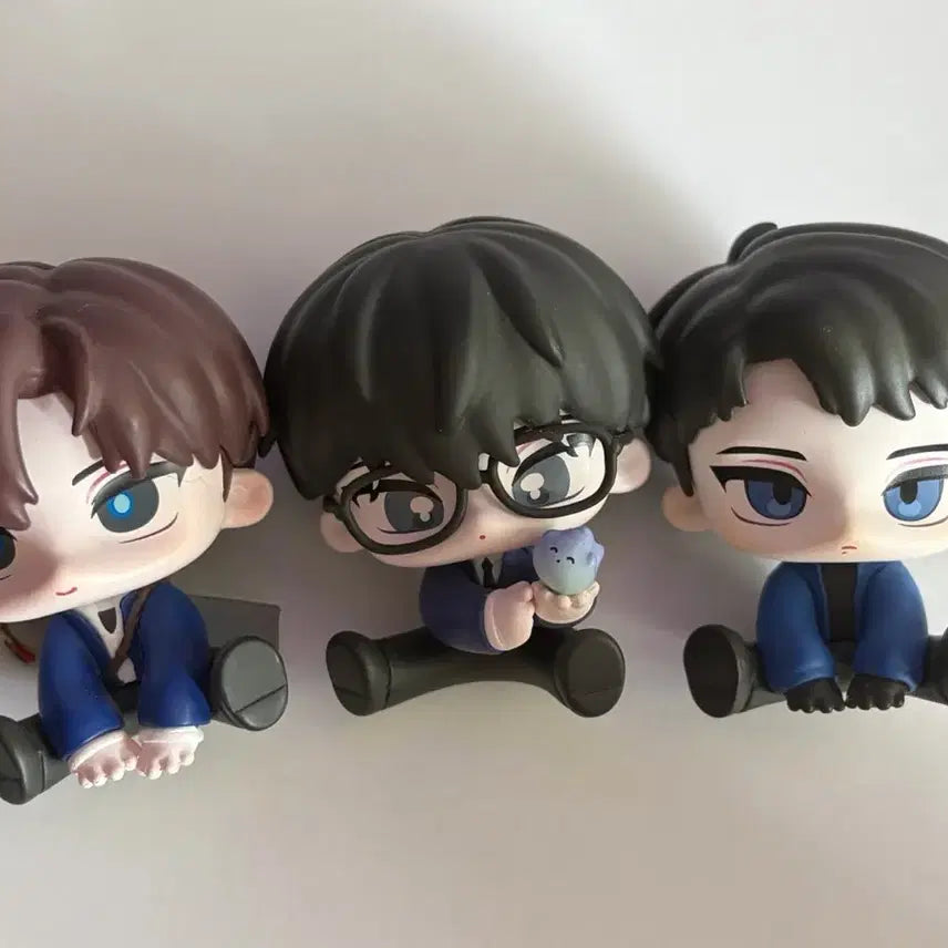 [BUNJANG] Kaidan Clue Genmu Team 1 Ryu Jaegwan Bundle Set / 괴담출근 피규어 현무 1팀 최요원 포도 류재관 일괄