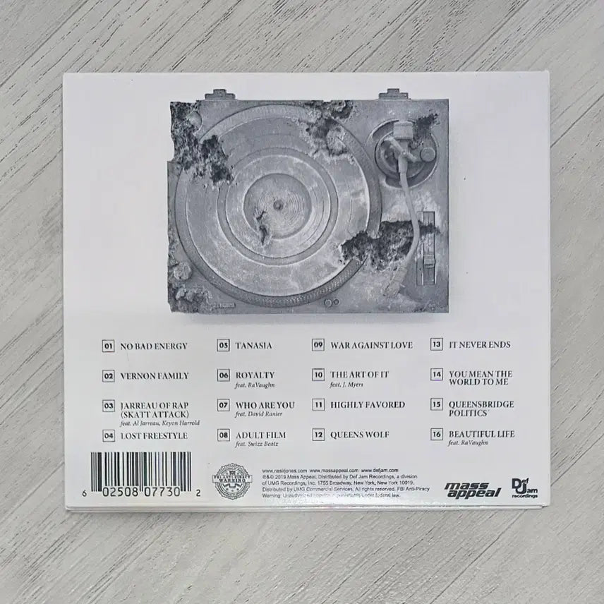 [BUNJANG] Nas Lost Tapes II Mass Appeal CD / Nas - Lost Tapes II (2) - Mass Appeal CD