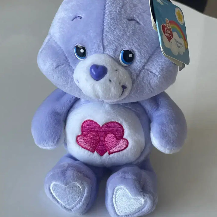 [BUNJANG] Care Bears 20th Anniversary Harmony Bear 8-inch Vintage Plush / 케어베어 인형 20주년 하모니베어