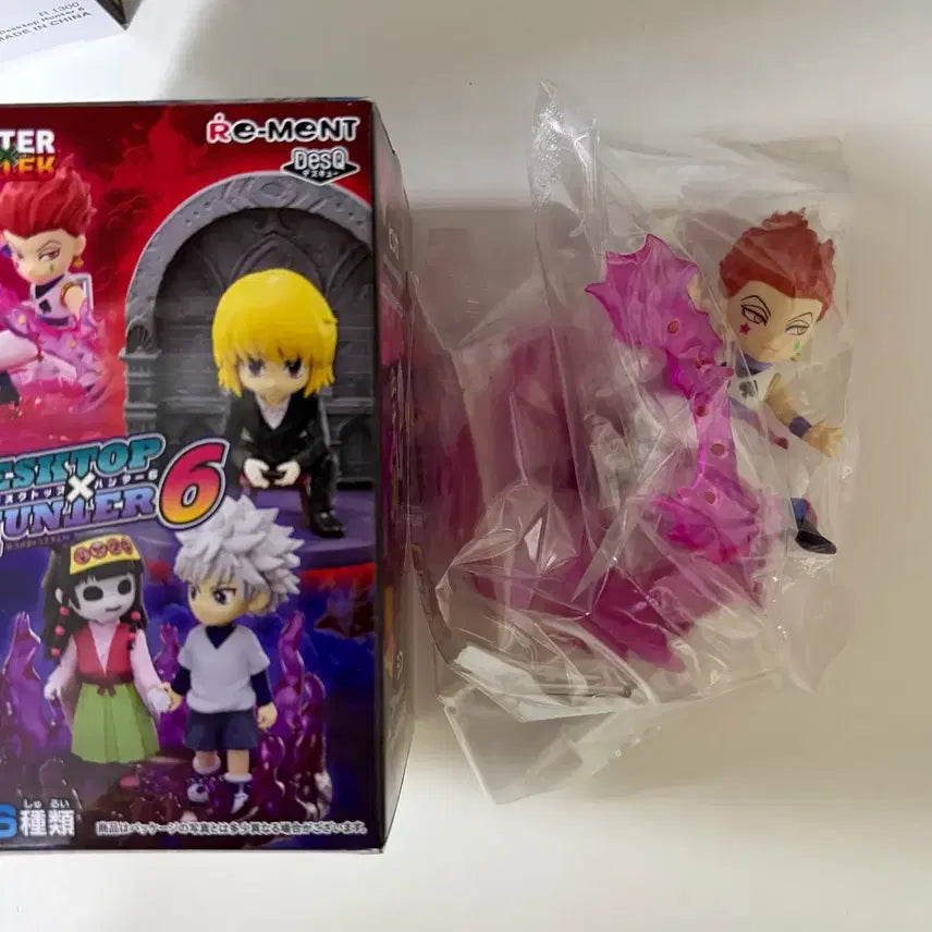 [BUNJANG] Hunter x Hunter Re-Ment Desktop Figure Hisoka (Sealed) / [미개봉] 헌터헌터 데스크탑 리멘트 6탄 피규어 히소카