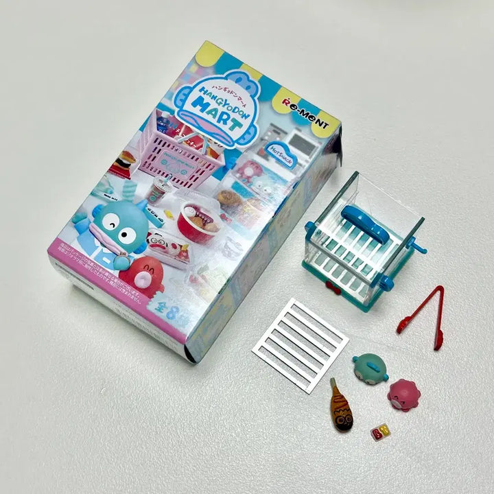 [BUNJANG] Sanrio Hangyodon Mart Re-Ment Figure Set / 산리오 한교동 마트 리멘트 정품