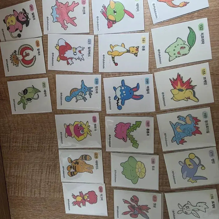 [BUNJANG] Pokemon Stickers Season 1 &amp; Season 2 Bundle Set / 포켓몬 띠부씰 시즌1, 시즌2