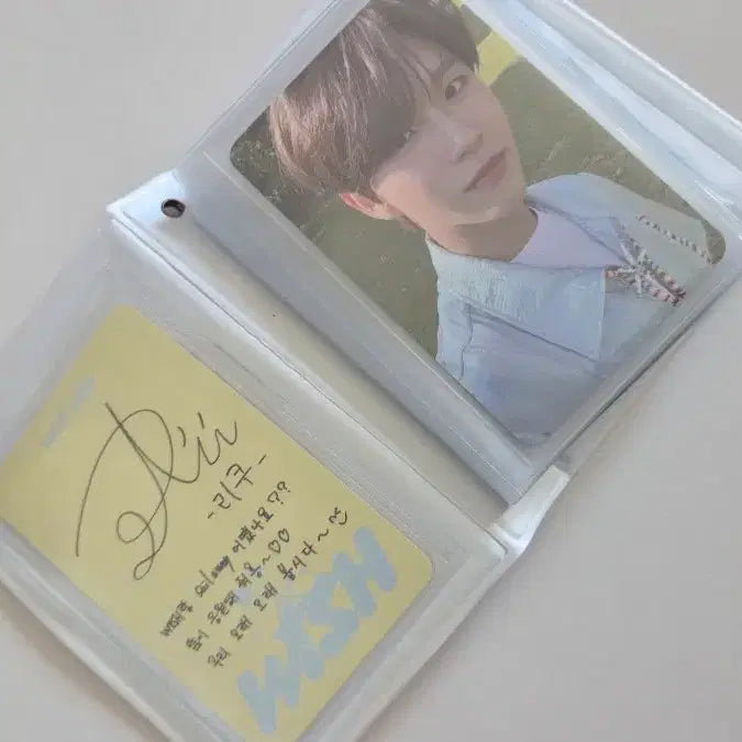 [BUNJANG] Ribbon Mini Binder Photocard Holder / 리본 미니바인더
