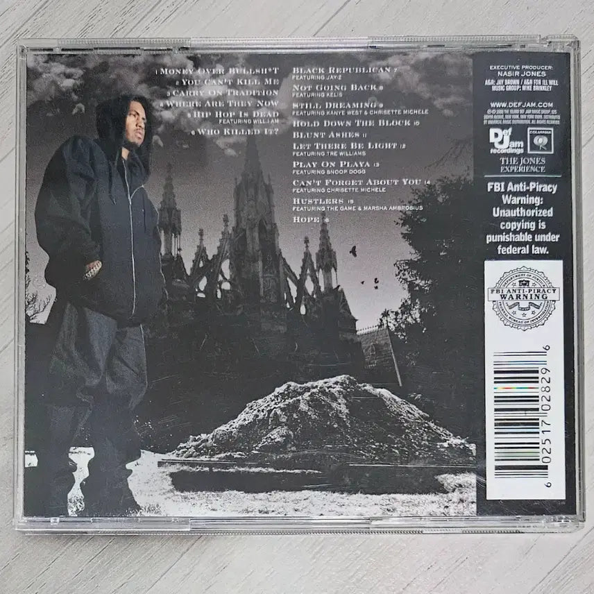 [BUNJANG] Nas Hip Hop Is Dead 2006 US CD / Nas - Hip Hop Is Dead - 2006 미국반 CD