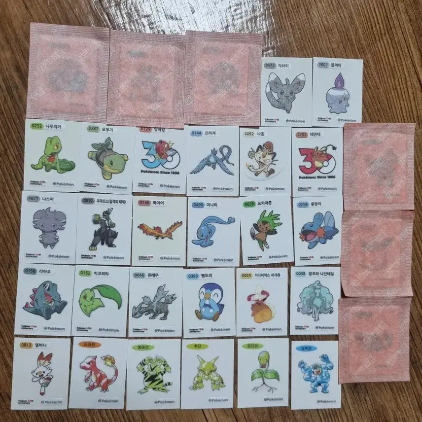 [BUNJANG] 띠부씰 Season 5 Sticker Set / 띠부씰 시즌5