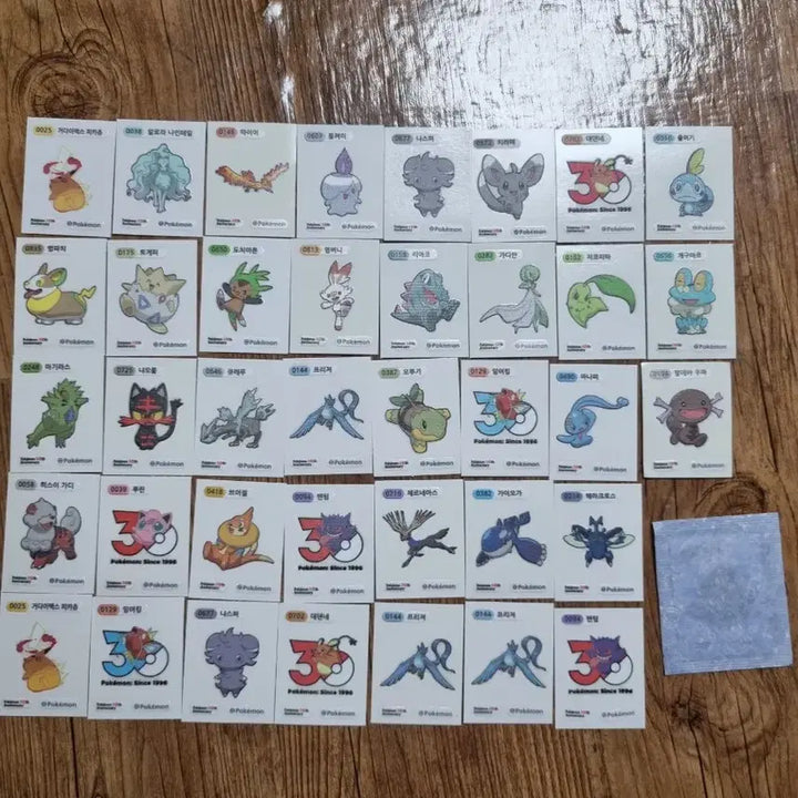 [BUNJANG] 띠부씰 Season 5 Sticker Set / 띠부씰 시즌5