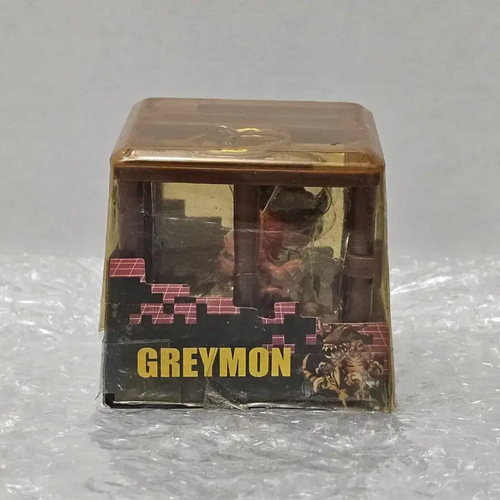 [BUNJANG] Digimon Adventure Greymon Cage Version Mini Figure Keychain (Sealed) / 고전문구 디지몬어드벤처 그레이몬 케이지판 미니피규어 열쇠고리 미개봉품