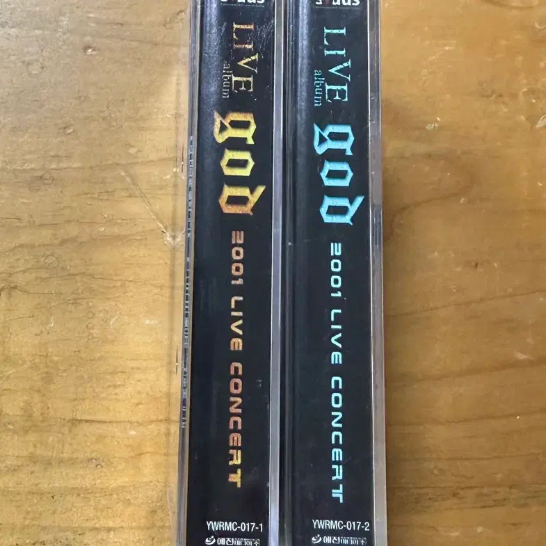 [BUNJANG] g.o.d Live 2 Cassette Tape Set / 지오디 (god) 라이브 2카세트테이프 세트