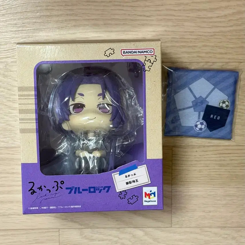 [BUNJANG] Blue Lock Leo Look Up Figure w/ Sealed POB Cushion / 블루록 레오 룩업 미개봉 특전포함 양도