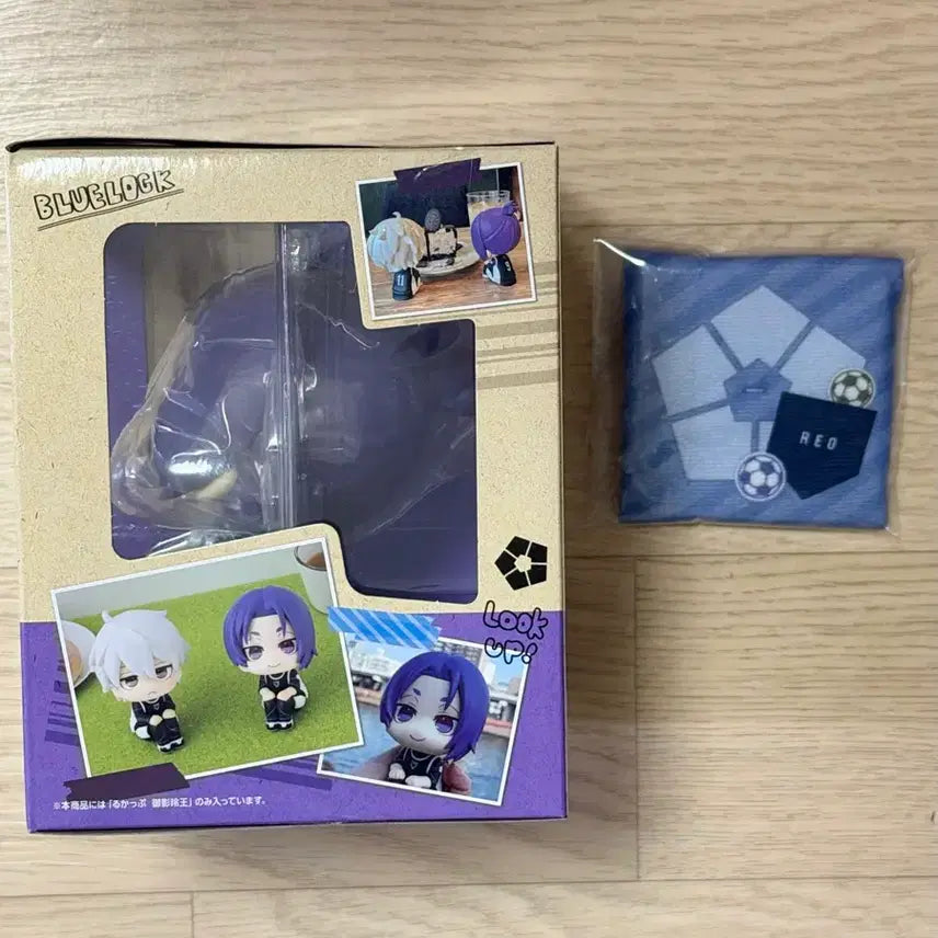 [BUNJANG] Blue Lock Leo Look Up Figure w/ Sealed POB Cushion / 블루록 레오 룩업 미개봉 특전포함 양도
