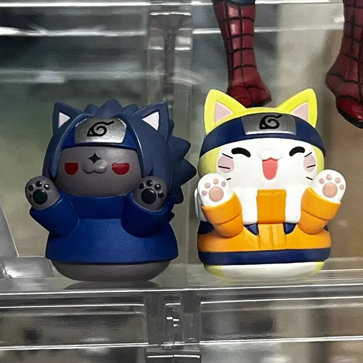 [BUNJANG] Megacat Naruto &amp; Sasuke Figure Set / 나루토 메가캣 세트
