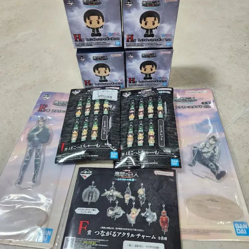 [BUNJANG] Attack on Titan Merchandise Bundle Set / 진격의 거인 하위상일괄