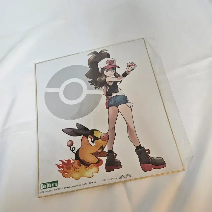 [BUNJANG] Pokémon Kotobukiya Special Edition Myohee Art Print / 포켓몬스터 코토부키야 특전 명희 색지