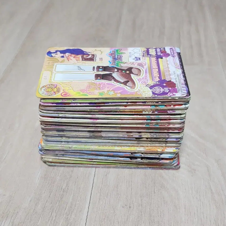 [BUNJANG] Aikatsu! Classic Card Bundle Set (Approx. 130 Cards) / 약130장 일괄 택포) 아이엠스타 카드 고전