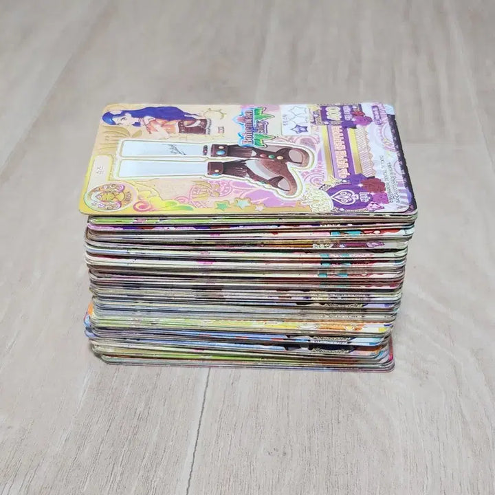 [BUNJANG] Aikatsu! Classic Card Bundle Set (Approx. 130 Cards) / 약130장 일괄) 아이엠스타 카드 고전