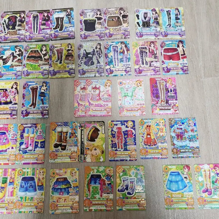 [BUNJANG] Aikatsu! Classic Card Bundle Set (Approx. 130 Cards) / 약130장 일괄) 아이엠스타 카드 고전