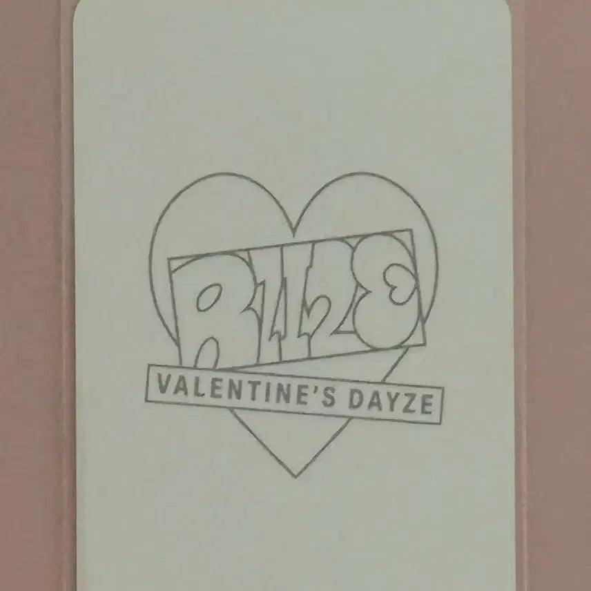 [BUNJANG] IVE Sohee Valentine Photocard / 엄청귀여운 소희 발렌타인 포카