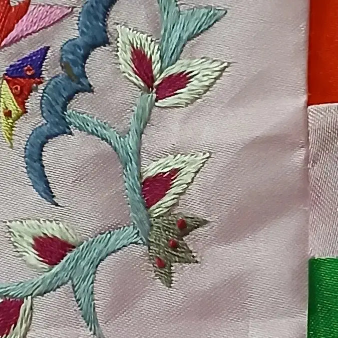 [BUNJANG] 1950s Korean Traditional Patchwork Quilt (Oribo) - Duck Ceremony / 옛날조각보(오리보)