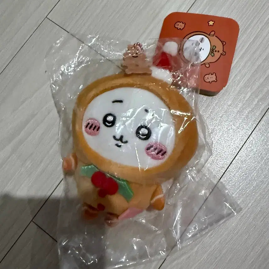 [BUNJANG] Chiikawa Gingerbread Man Mascot (Sealed) / 치이카와 진저맨 마스코트(미개봉)