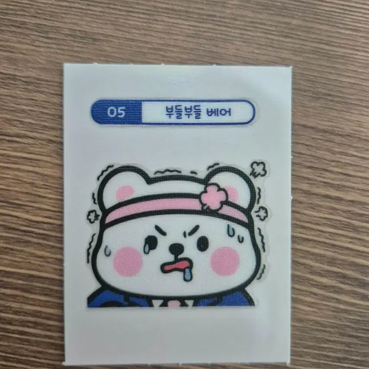 [BUNJANG] Bobsnu Bear Ttibsyl / 밥스누 베어 띠부씰