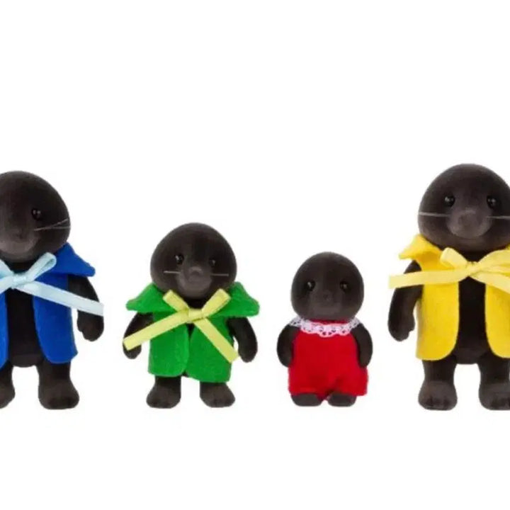 [BUNJANG] Sylvanian Families Mole Family Set / 실바니안 패밀리 두더지 가족 세트