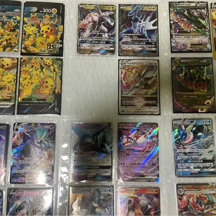 [BUNJANG] Pokemon Trading Cards Bundle (200 Rare, 300 Common) / 포켓몬카드 레어카드 약 200장,일반카드 약300장 일괄