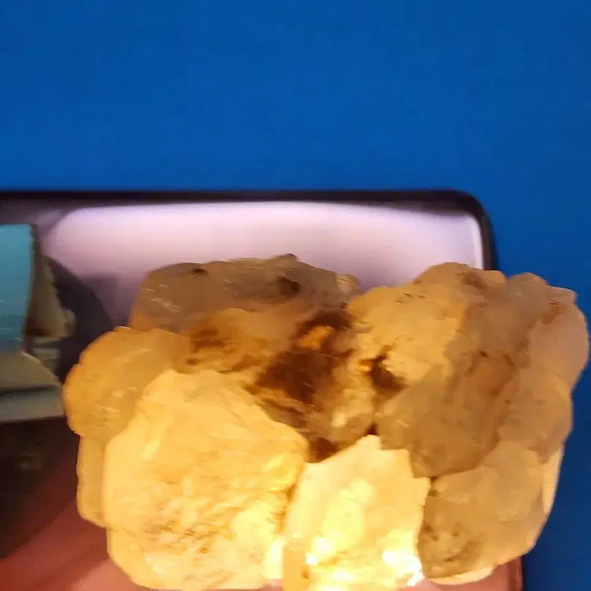 [BUNJANG] Brazil Natural White Quartz Crystal Cluster Raw Stone with Stand / 브라질 천연 백수정 클러스터 원시 원석+받침대