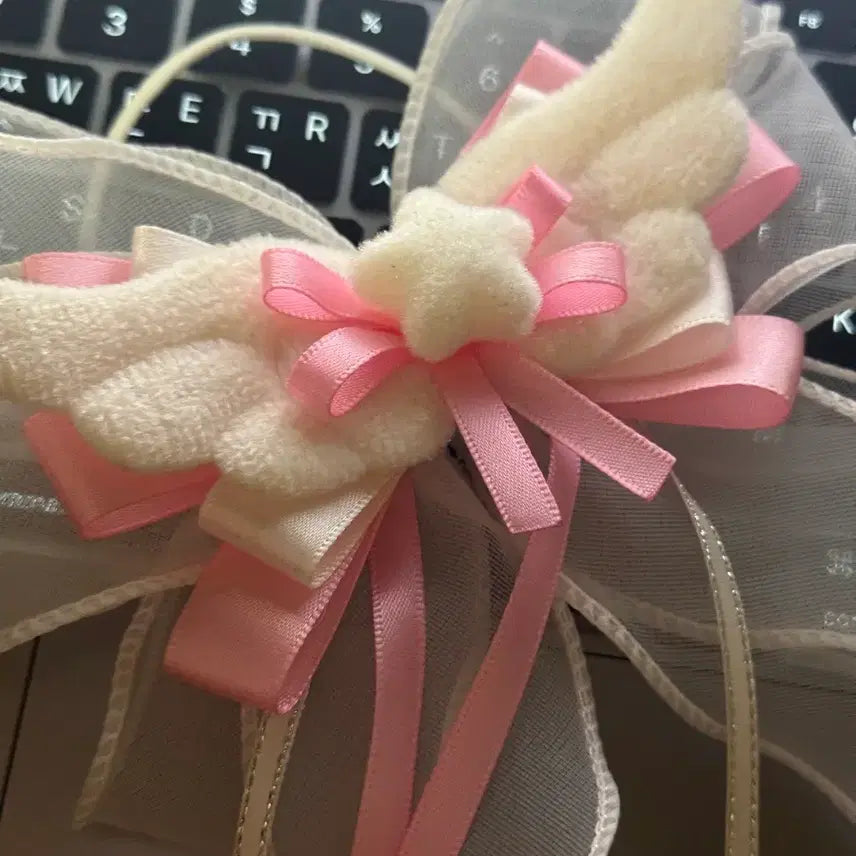 [BUNJANG] ILLIT Lightstick Ribbon / 수제 응원봉 리본 판매