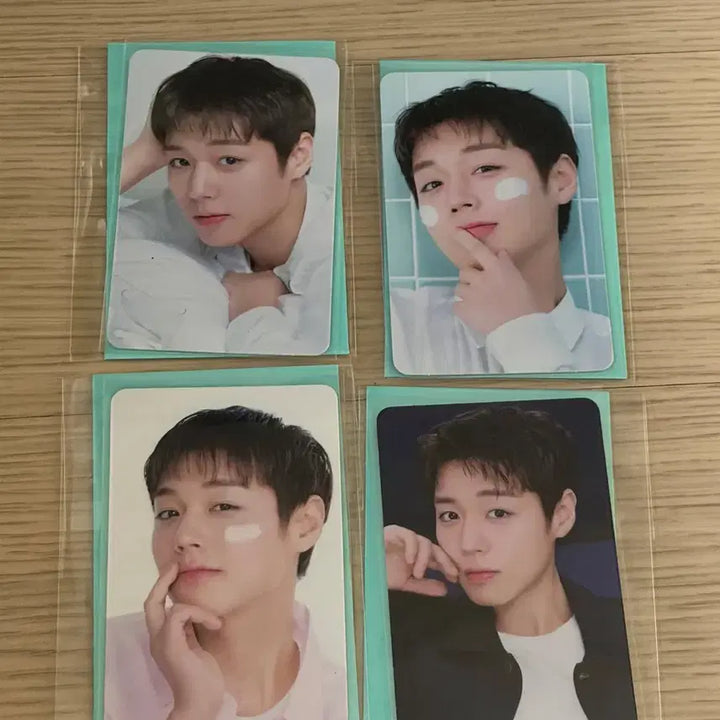 [BUNJANG] Park Ji Hoon Make P:rem Photocard Bundle Set / 박지훈 메이크프렘 포토카드 4종+폼 등 일괄판매