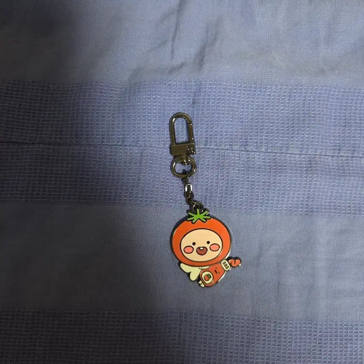 [BUNJANG] Kakao Friends Tomato Apeach Keyring / 카카오프렌즈  어피치 키링