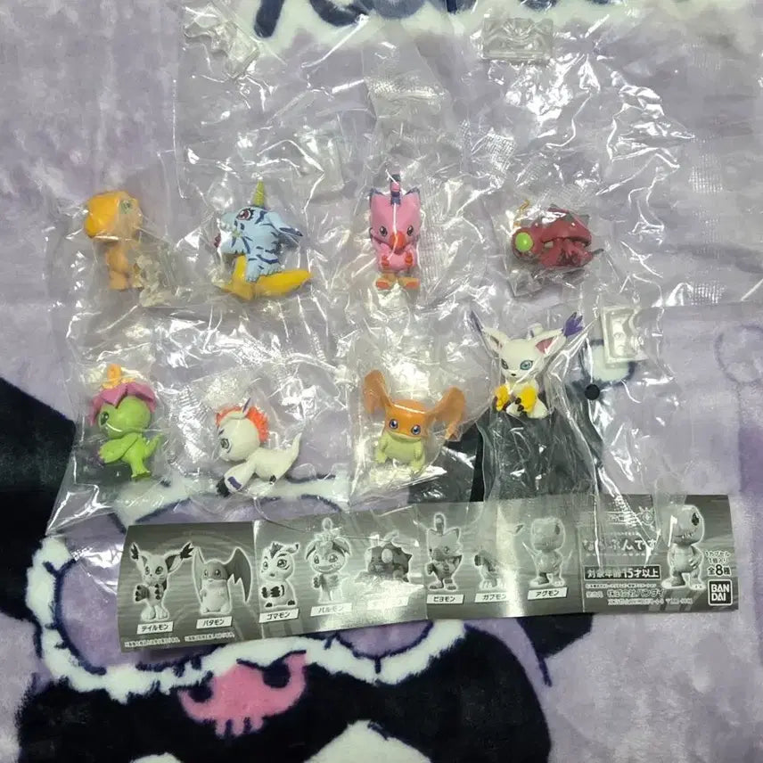 [BUNJANG] Digimon Narani Gacha Full Set Bundle (Sealed) / 디지몬 나란히 가챠 풀세트 미개봉 일괄
