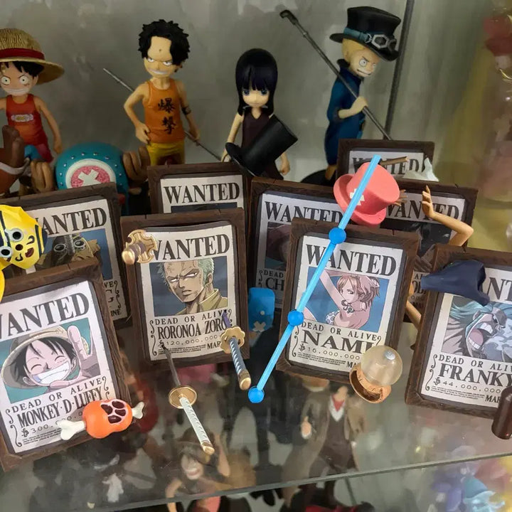 [BUNJANG] One Piece 10th Anniversary Straw Hat Pirates Wanted Posters Collection / 원피스 10주년 밀짚모자 해적단 수배서 컬렉션 팝니다