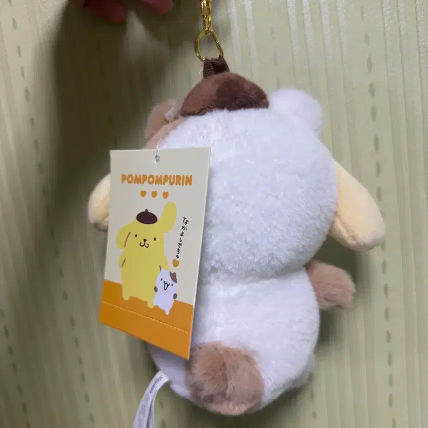 [BUNJANG] Pompompurin Plush Keychain (Authentic Japanese, New) / 폼폼푸린 인형키링(일본정품/새상품)