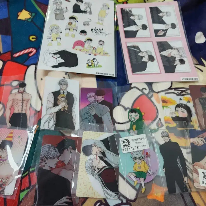 [BUNJANG] Minmotion Acrylic Photocard &amp; Sticker Bundle Set / 민모션 재인 태윤 재윤 아크릴 포토카드 12종 스티커 2매 일괄